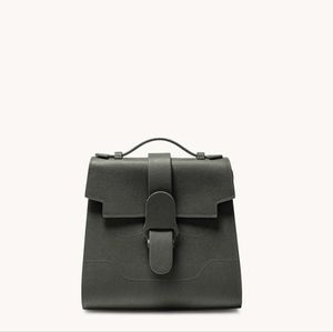 Senreve Alunna bag. Pebble leather. Forest green 💚